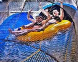 You can have an adventure with 43 feet high and 505 feet long water-powered rollercoaster named The Master Blaster in the park. This ride will definit